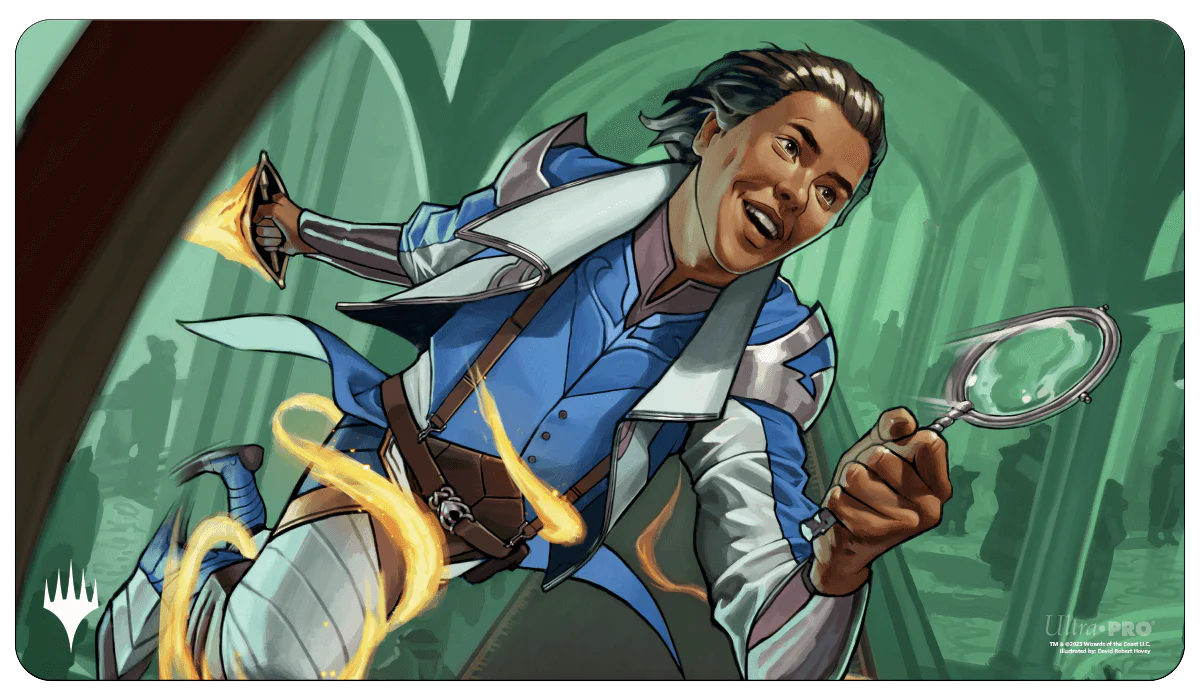 Murders at Karlov Manor Kellan, Inquisitive Prodigy Standard Gaming Playmat for Magic: The Gathering