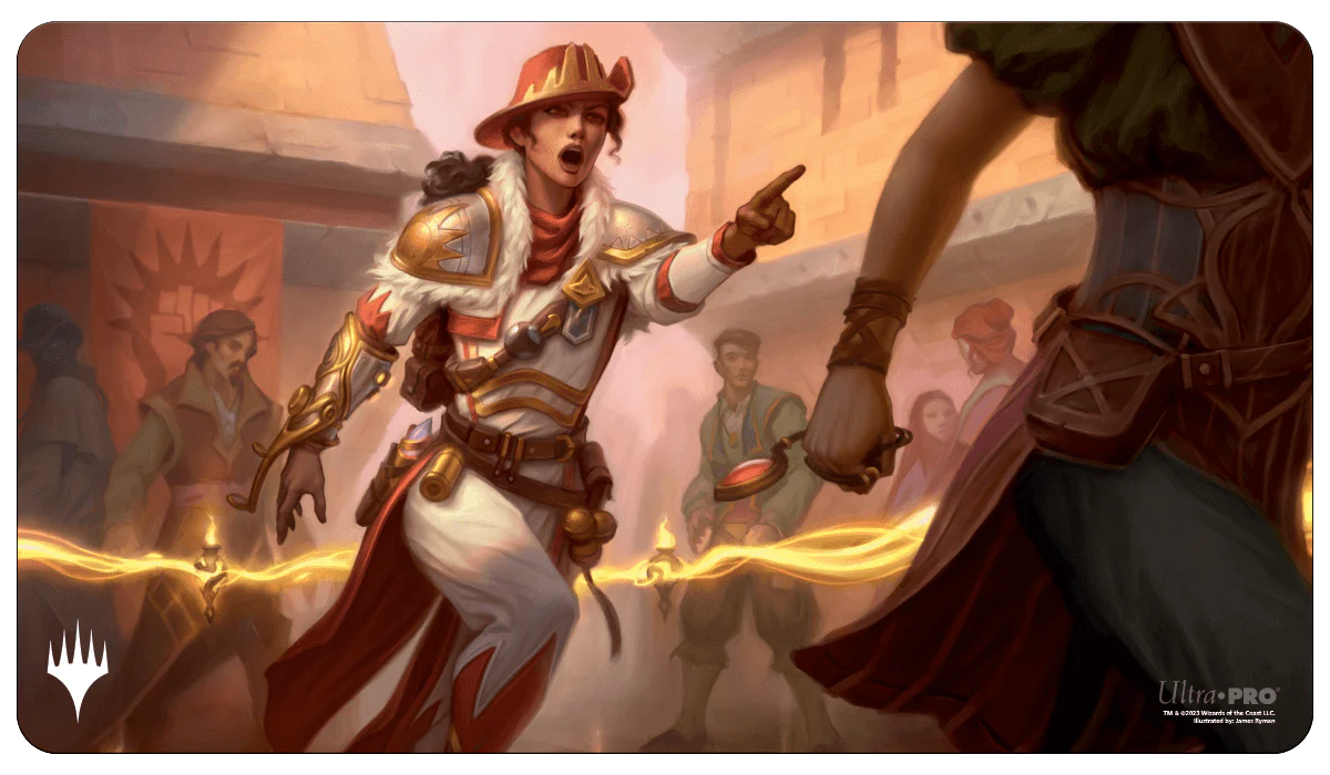 Murders at Karlov Manor Nelly Borca, Impulsive Accuser Standard Gaming Playmat for Magic: The Gathering