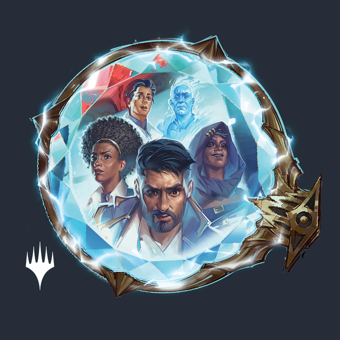 Murders at Karlov Manor Printed Graphic Tee - Magnifying Glass - Men’s T-Shirt Magic: The Gathering - Image 4