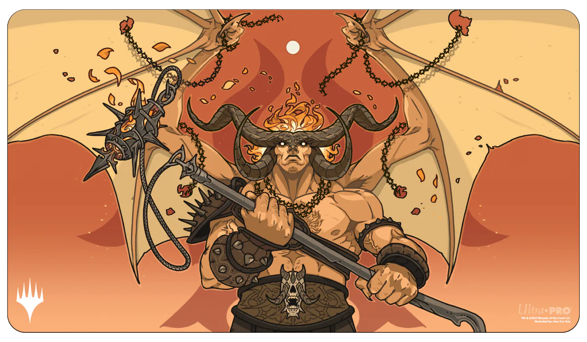 Murders at Karlov Manor Rakdos, Patron of Chaos Standard Gaming Playmat for Magic: The Gathering