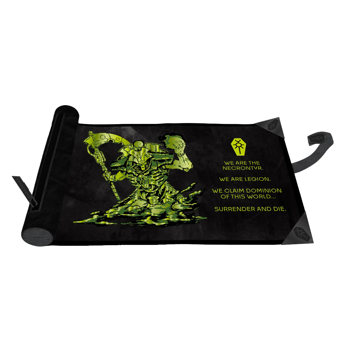 Necrons Premium Foil Dice Scroll for Warhammer 40,000