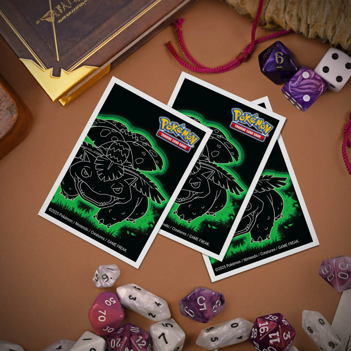 Neon Kanto 105ct APEX DECK PROTECTOR® Sleeves Venusaur for Pokémon - Image 5