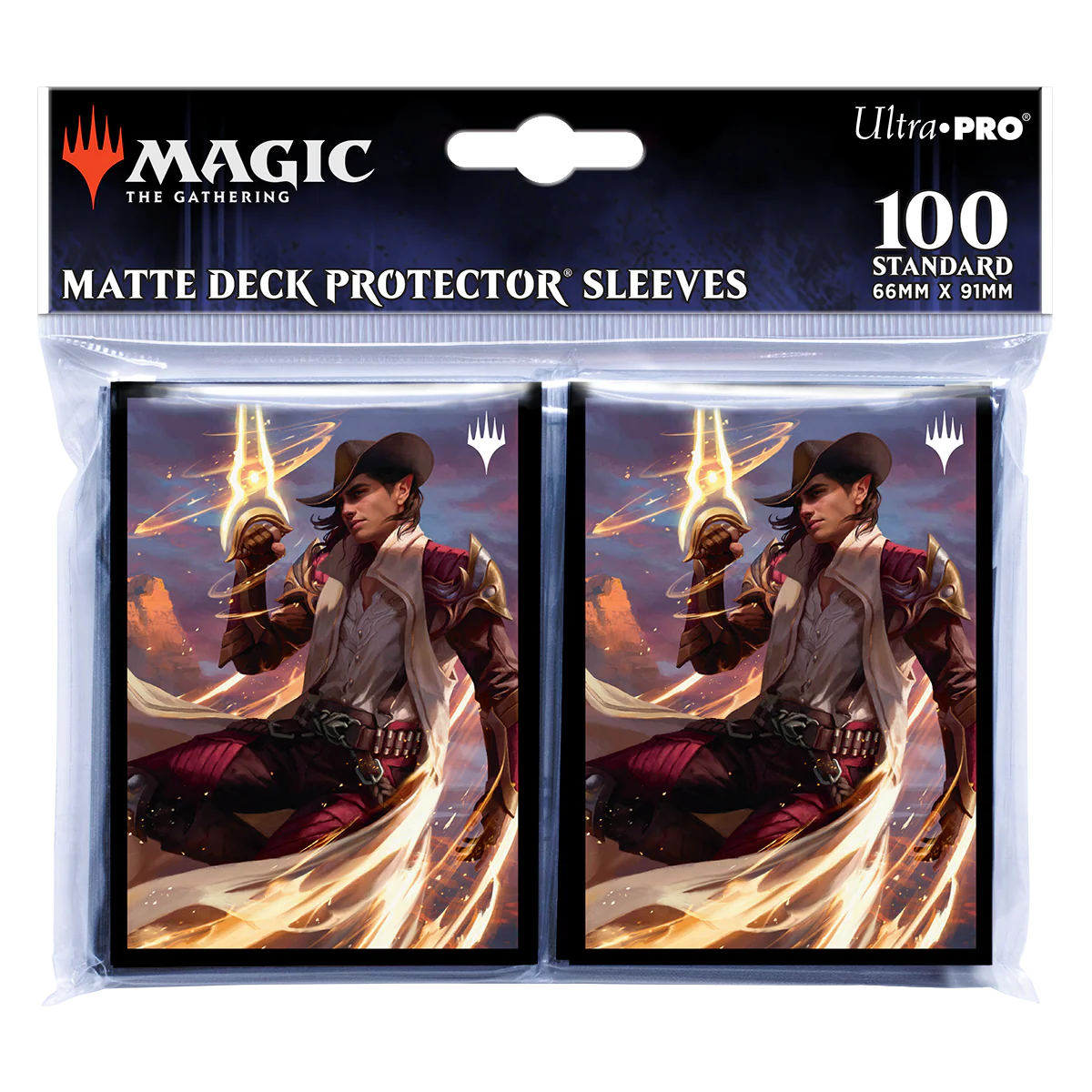 Outlaws of Thunder Junction Kellan, the Kid Key Art DECK PROTECTOR® Sleeves (100ct) for Magic: The Gathering