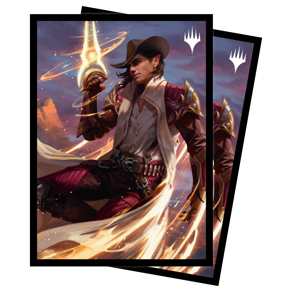 Outlaws of Thunder Junction Kellan, the Kid Key Art DECK PROTECTOR® Sleeves (100ct) for Magic: The Gathering - Image 2