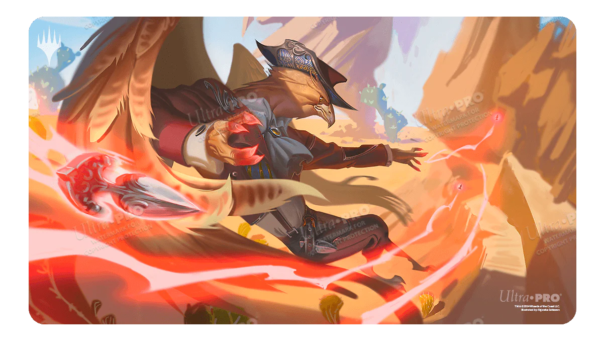 Outlaws of Thunder Junction Slickshot Show-Off Standard Gaming Playmat for Magic: The Gathering