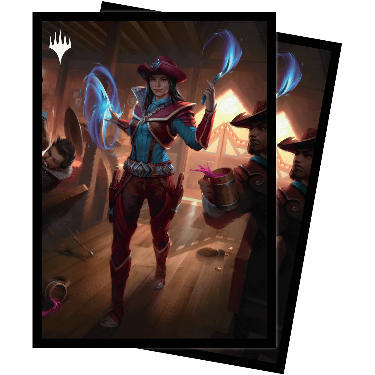 Outlaws of Thunder Junction Stella Lee, Wild Card DECK PROTECTOR® Sleeves (100ct) for Magic: The Gathering