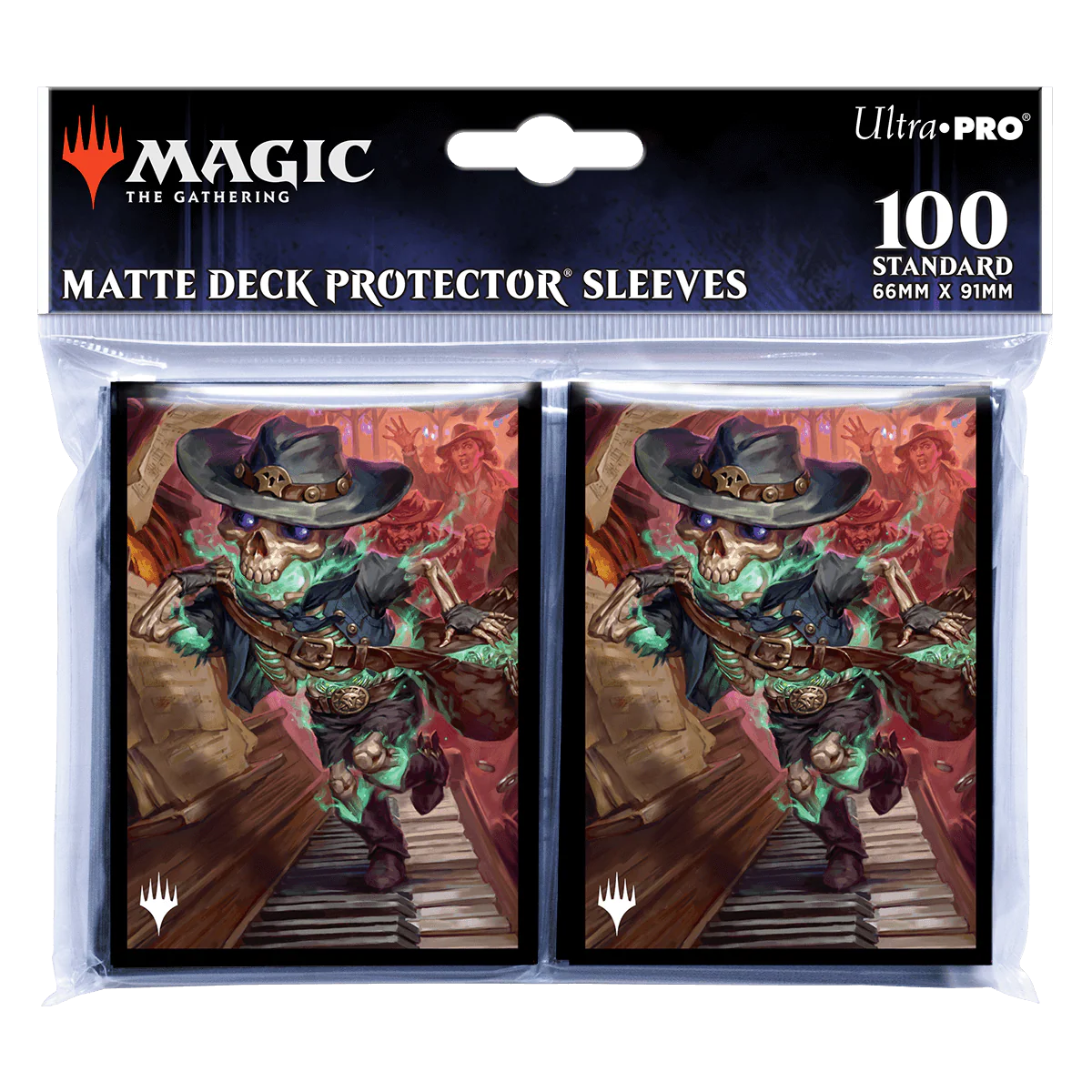 Outlaws of Thunder Junction Tinybones, the Pickpocket Key Art DECK PROTECTOR® Sleeves (100ct) for Magic: The Gathering - Image 2