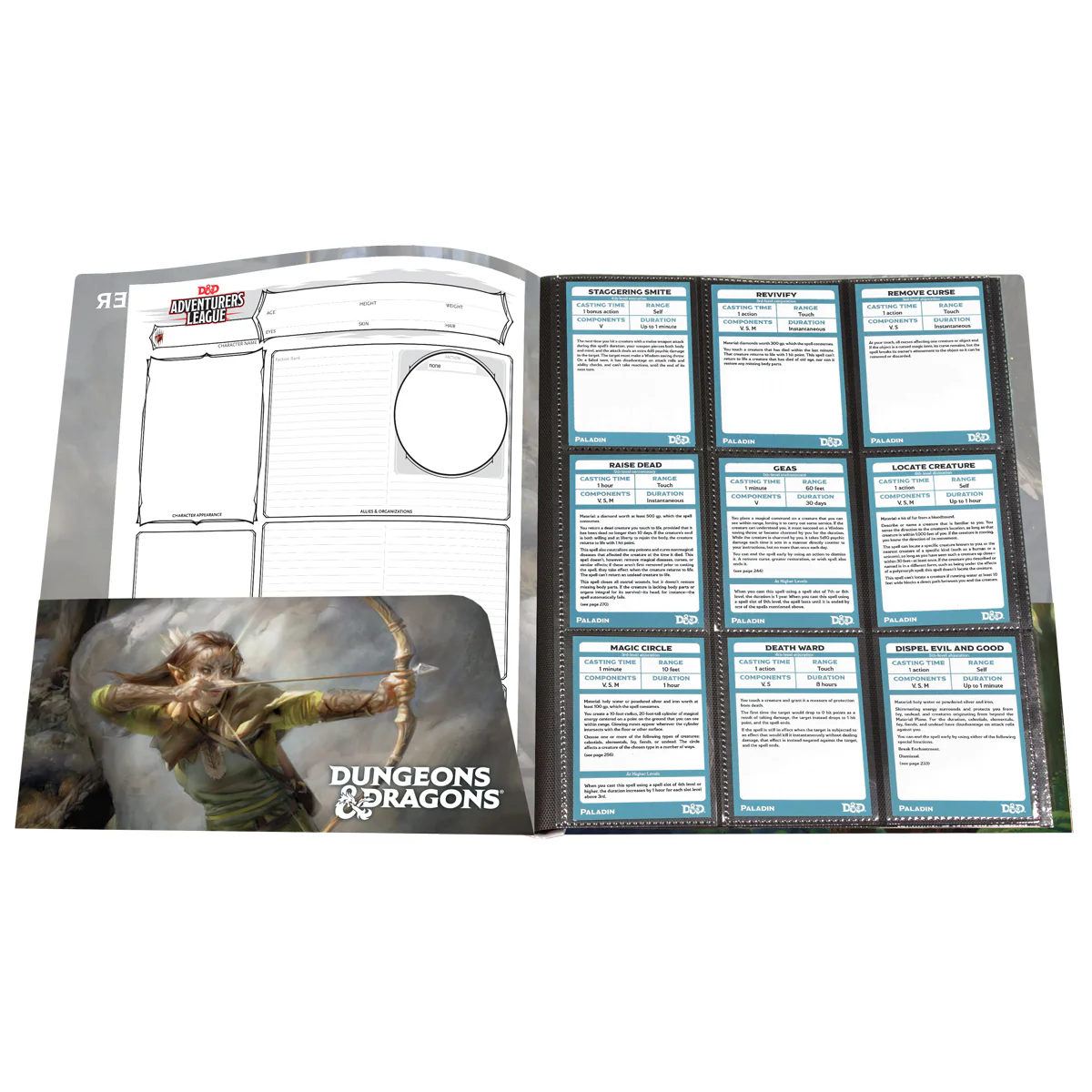 Paladin - Class Folio with Stickers for Dungeons & Dragons - Image 2
