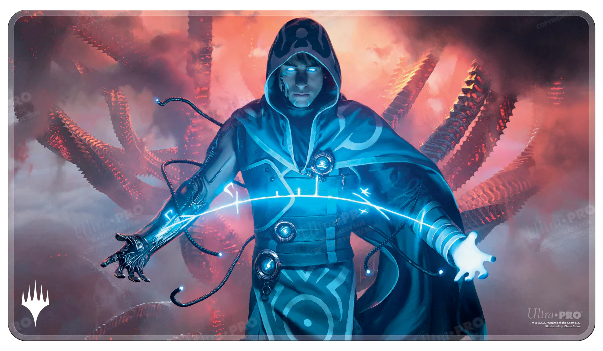 Phyrexia All Will Be One Jace, the Perfected Mind HOLOFOIL® Standard Gaming Playmat for Magic: The Gathering