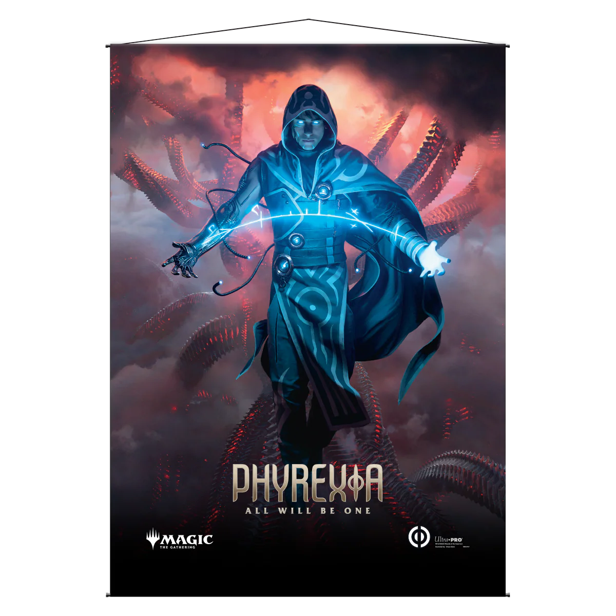 Phyrexia All Will Be One Jace, the Perfected Mind Wall Scroll for Magic: The Gathering