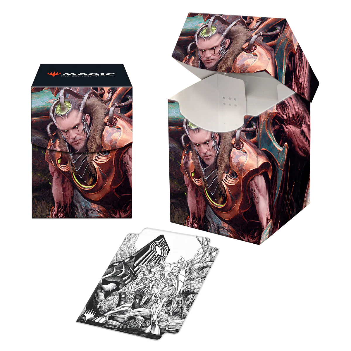 Phyrexia All Will Be One Lukka, Bound to Ruin 100+ DECK BOX® for Magic: The Gathering