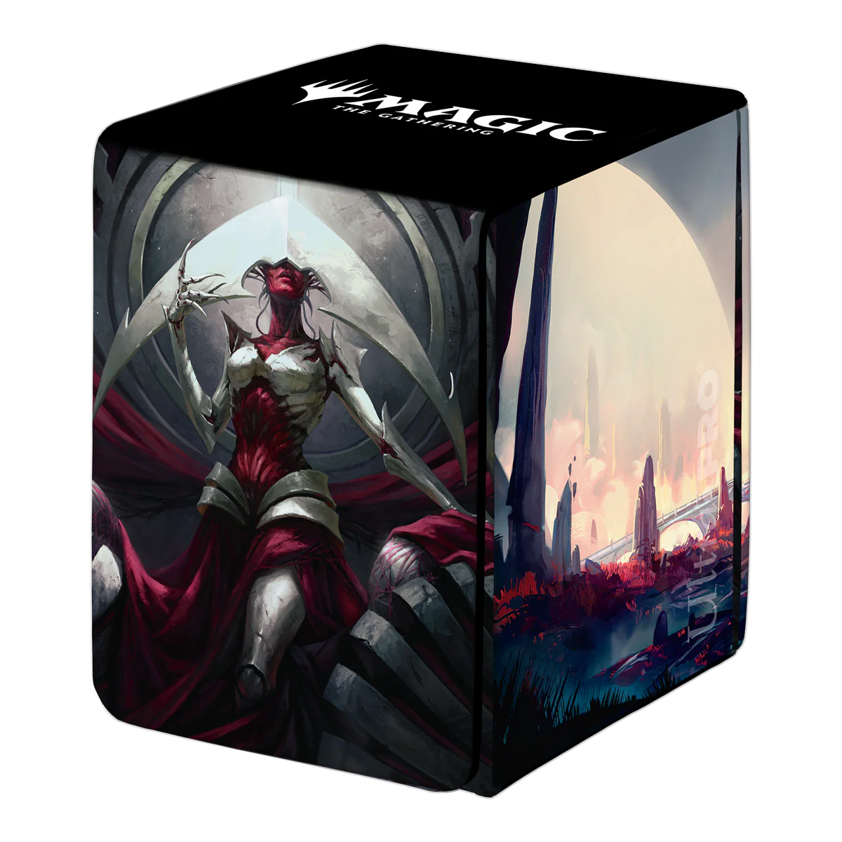 Phyrexia All Will Be One Marketing Art Elesh Norn ALCOVE® Flip DECK BOX® for Magic: The Gathering