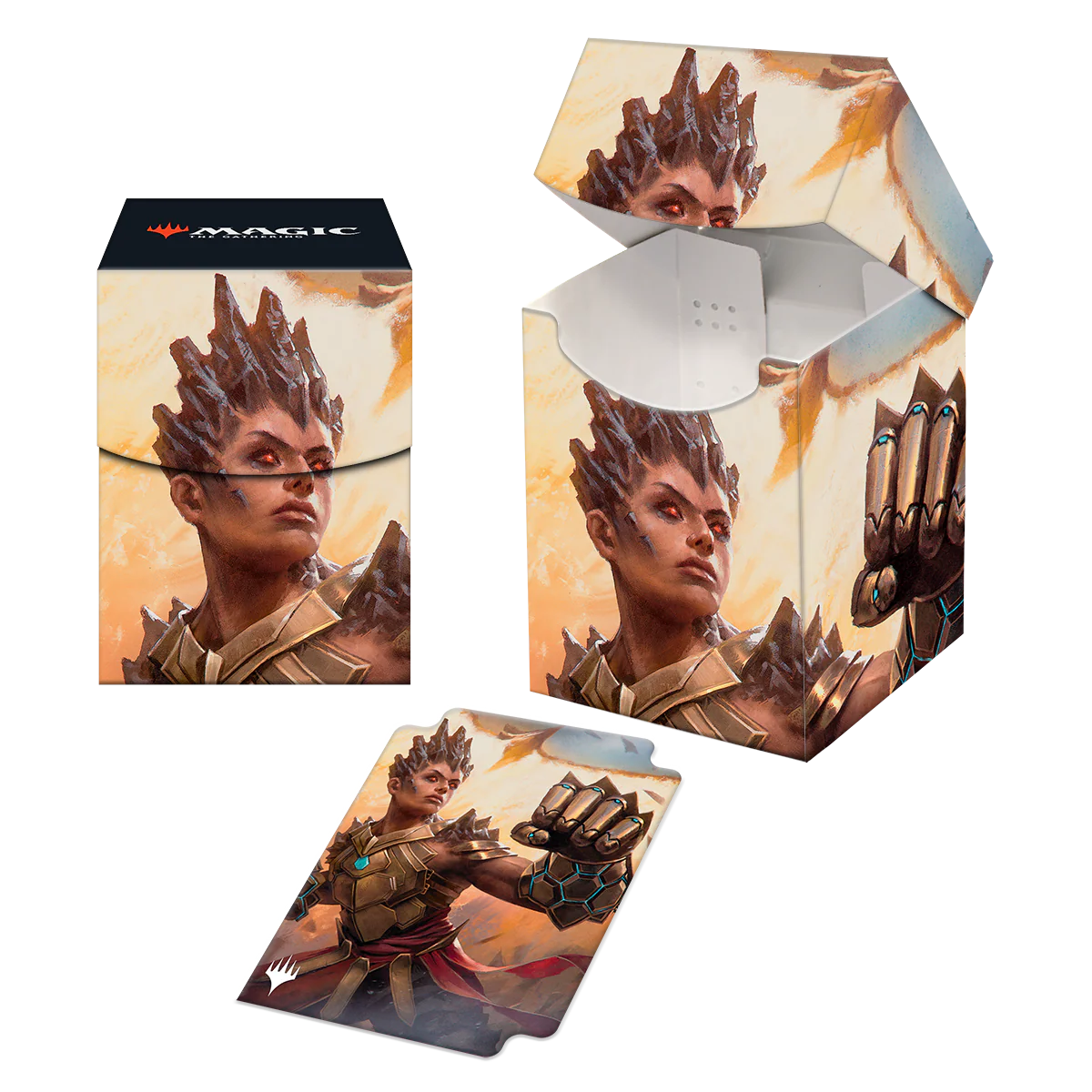 Phyrexia All Will Be One Neyali, Suns’ Vanguard 100+ DECK BOX® for Magic: The Gathering