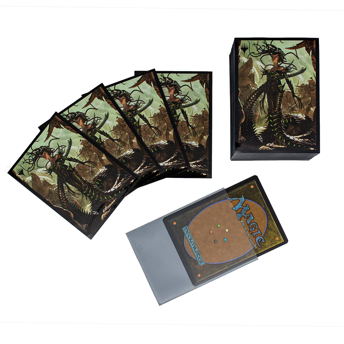 Phyrexia All Will Be One Vraska, Betrayal’s Sting Standard DECK PROTECTOR® Sleeves (100ct) for Magic: The Gathering - Image 3
