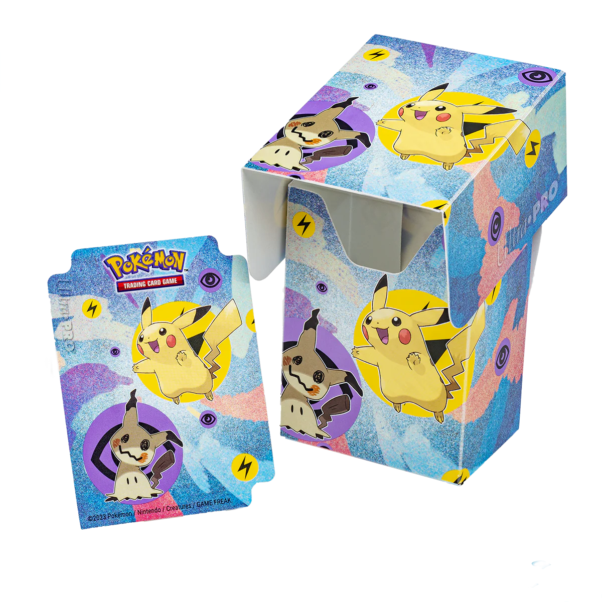 Pikachu & Mimikyu Full-View DECK BOX® for Pokémon