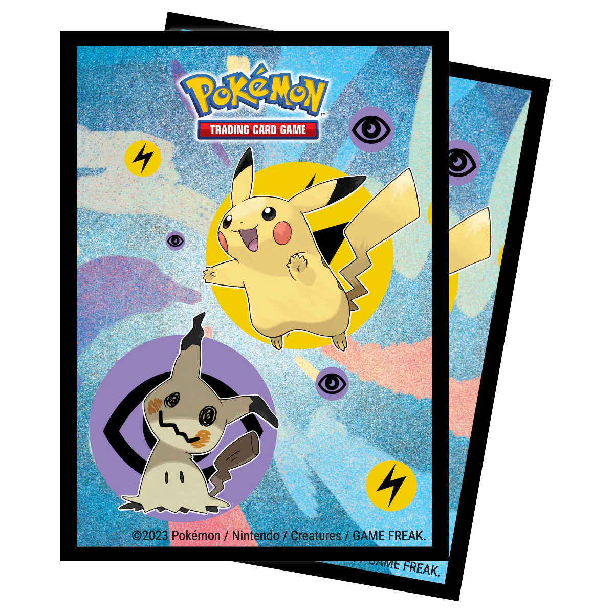 Pikachu & Mimikyu Standard DECK PROTECTOR® Sleeves (65ct) for Pokémon
