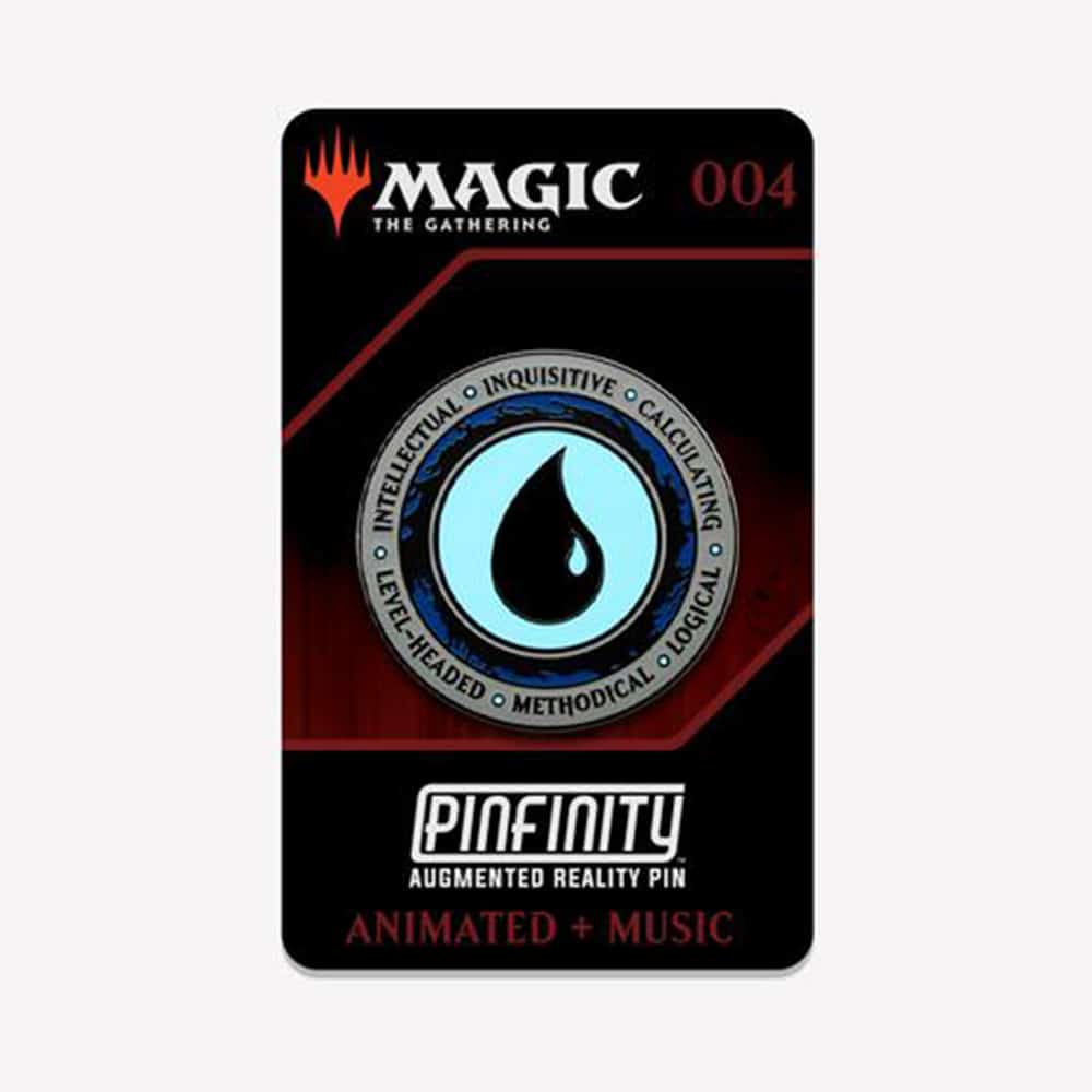 Pinfinity Blue Mana Symbol Pin 004 for Magic: The Gathering - Image 2