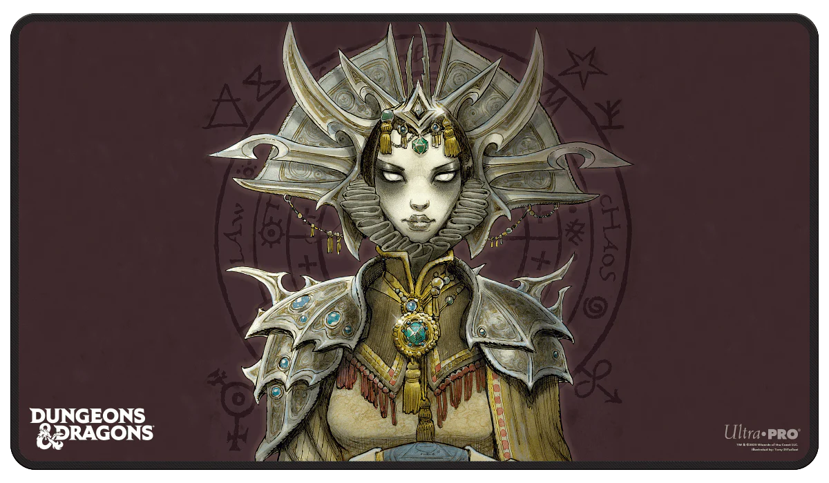 Planescape: Adventures in the Multiverse for Dungeons & Dragons Black Stitched Playmat - Sigil and the Outlands Alternate Cover Artwork v2