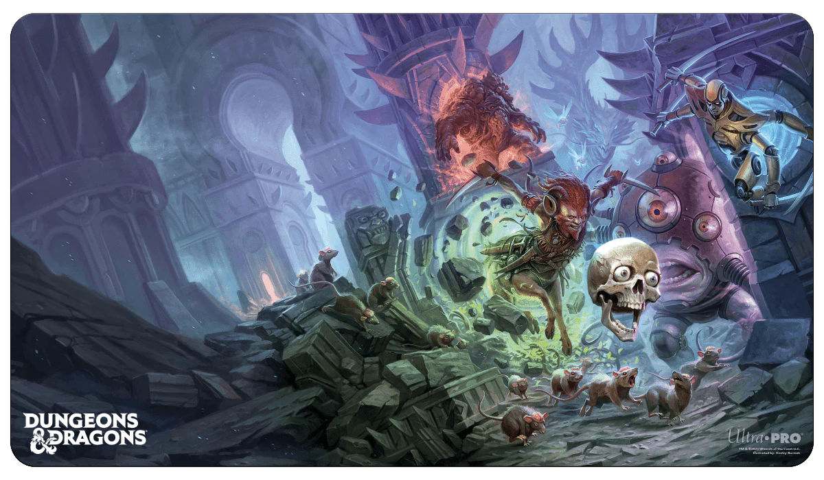 Planescape: Adventures in the Multiverse for Dungeons & Dragons Playmat - Morteās Planar Parade Standard Cover Artwork v2