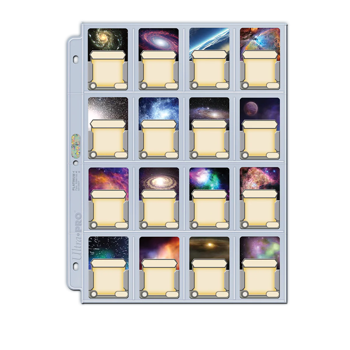 Platinum Series 16-Pocket Pages (100ct) for 41mm x 63mm Cards