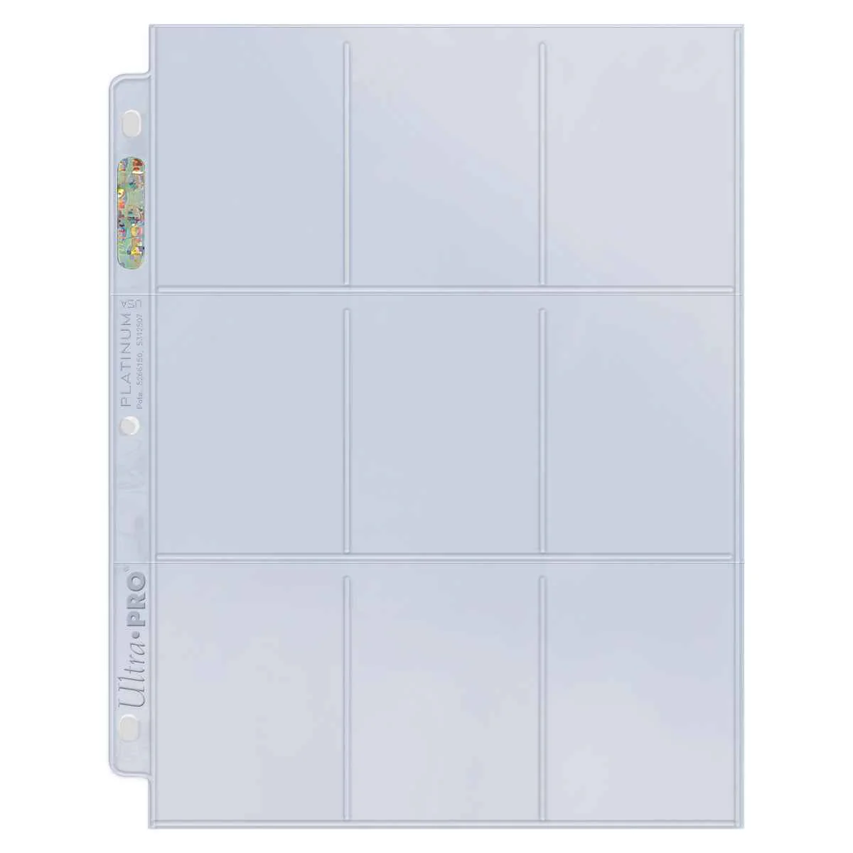 Platinum Series 9-Pocket Pages (25ct) for Standard Size Cards