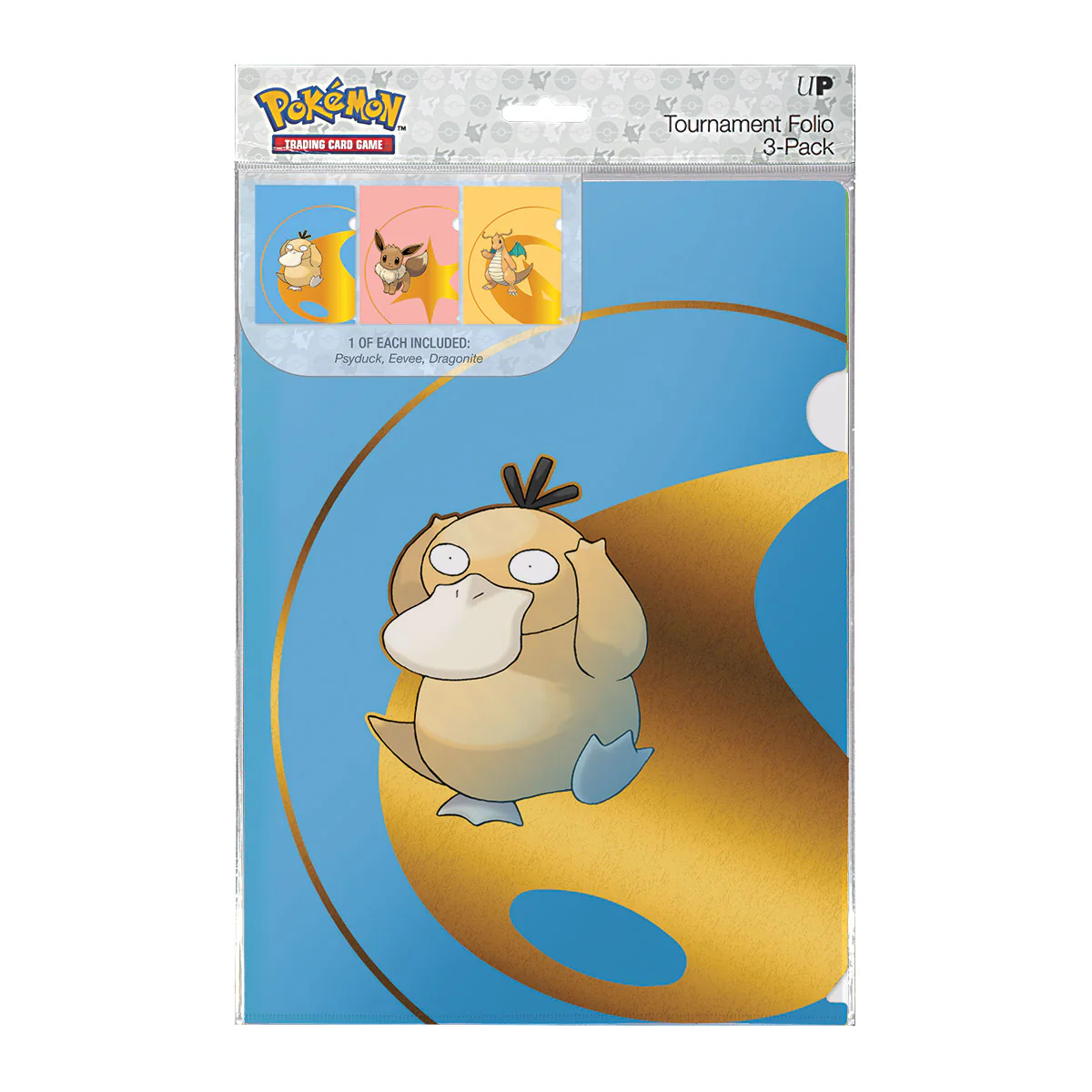 Pokémon Tournament Folios 3 Pack - Psyduck, Eevee, and Dragonite - Image 5