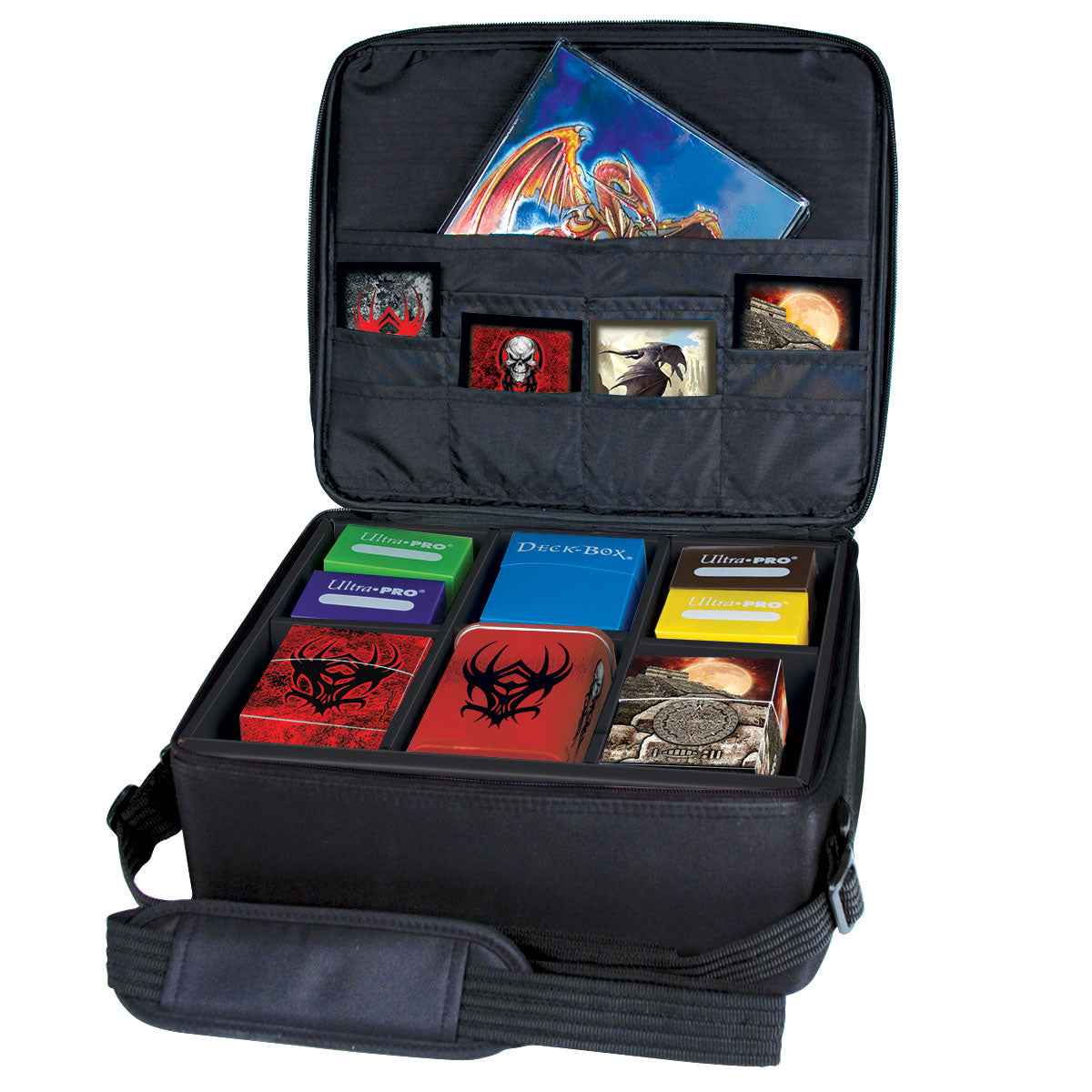 Portable Gaming Case with Red Trim - Image 2