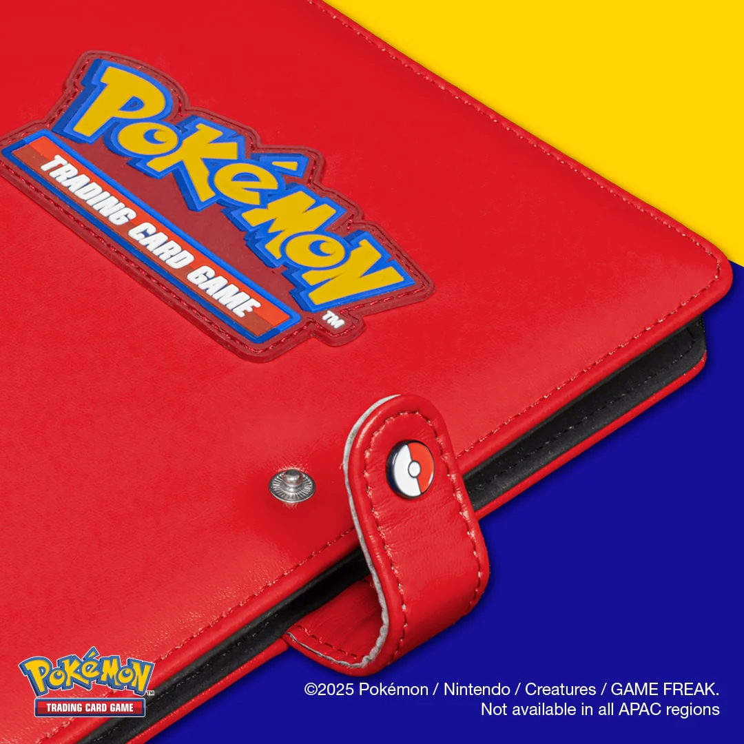 Premium Red 4-Pocket Snap Binder for Pokémon - Image 10
