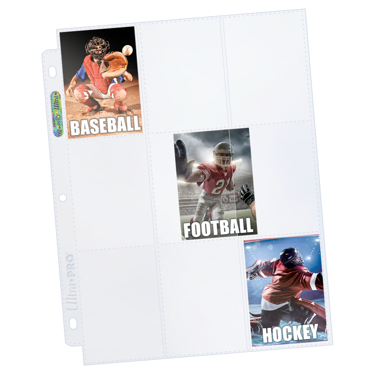 Premium Series 9-Pocket Side Load Pages (100ct) for Standard Size Cards - Image 2