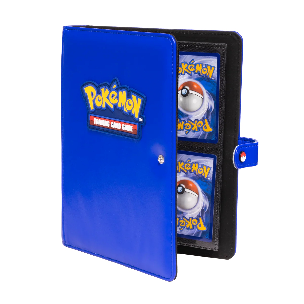 Premium Blue 4-Pocket Snap Binder for Pokémon
