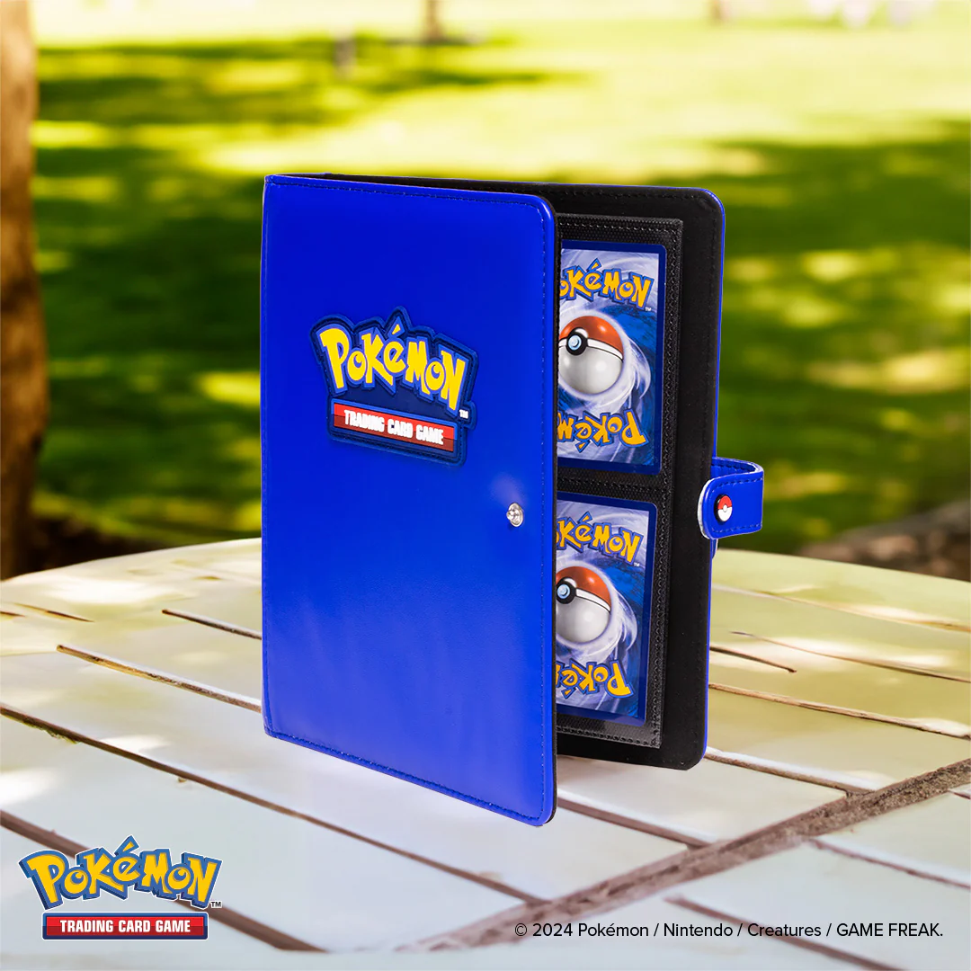 Premium Blue 4-Pocket Snap Binder for Pokémon - Image 5