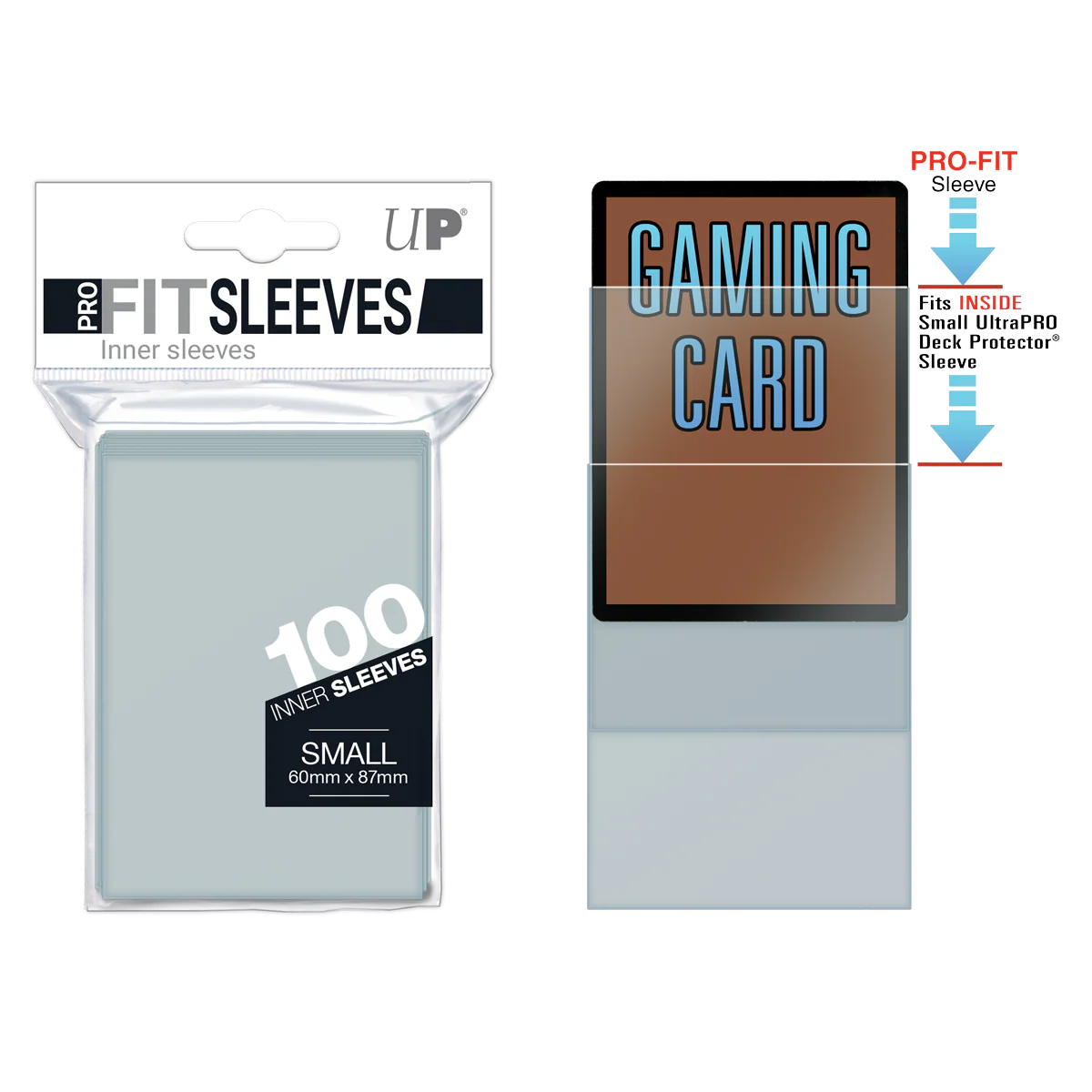 PRO-Fit Small Deck Inner Sleeves (100ct) - Image 2