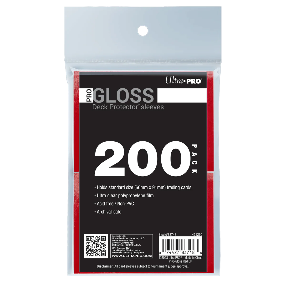 PRO-Gloss Standard DECK PROTECTOR® Sleeves Bundle (200ct) - Image 4