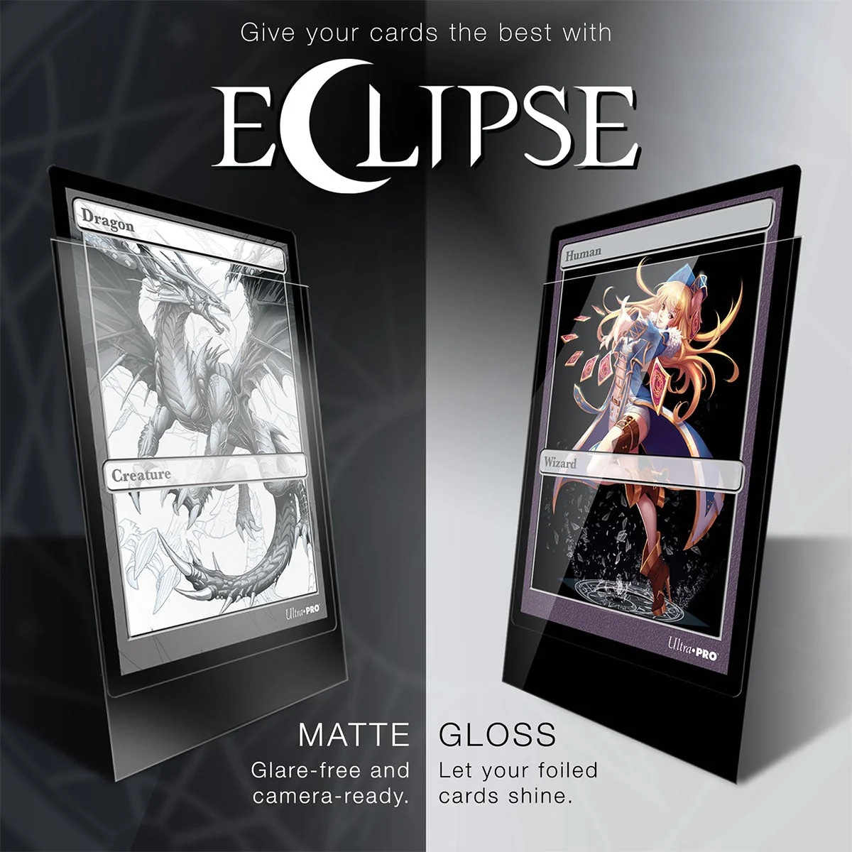 PRO-Matte ECLIPSE® Standard DECK PROTECTOR® Sleeves (100ct) - Image 3