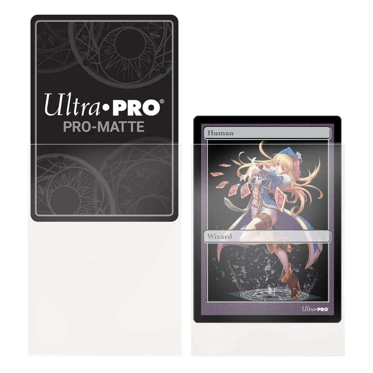 PRO-Matte Small Deck Protector Sleeves: Clear (60ct) - Image 2