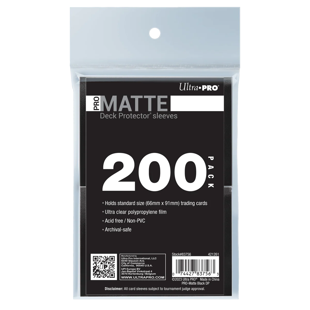 PRO-Matte Standard DECK PROTECTOR® Sleeves Bundle (200ct) - Image 6