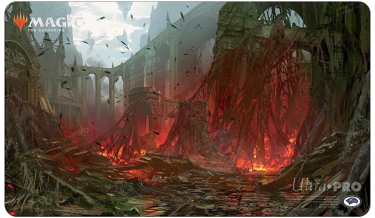 Ravnica Allegiance (RNA) Gruul Small Gaming Playmat for Magic: The Gathering