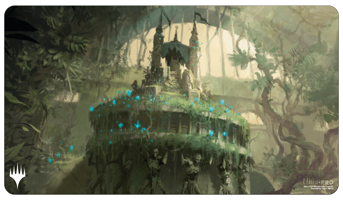 Ravnica Remastered Golgari Swarm Overgrown Tomb Standard Gaming Playmat for Magic: The Gathering