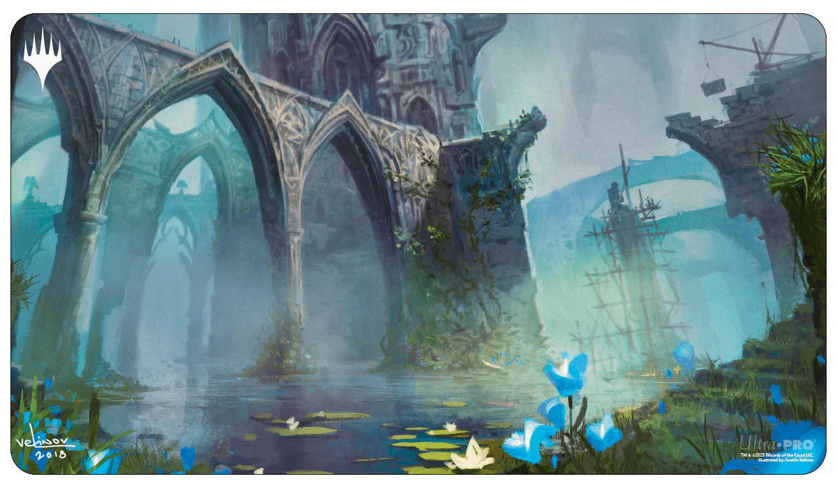 Ravnica Remastered House Dimir Watery Grave Standard Gaming Playmat for Magic: The Gathering