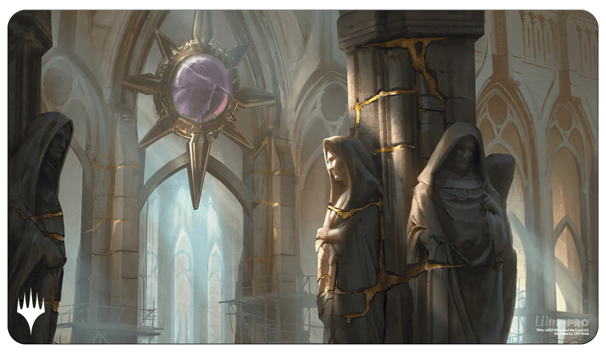 Ravnica Remastered Orzhov Syndicate Godless Shrine Standard Gaming Playmat for Magic: The Gathering