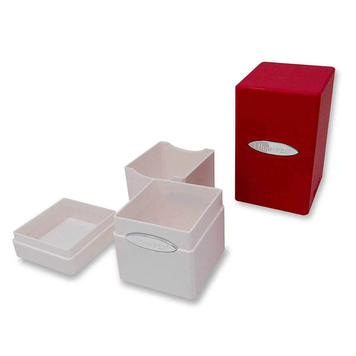 Red & White SATIN® Tower DECK BOX® Bundle (2ct) - Image 2