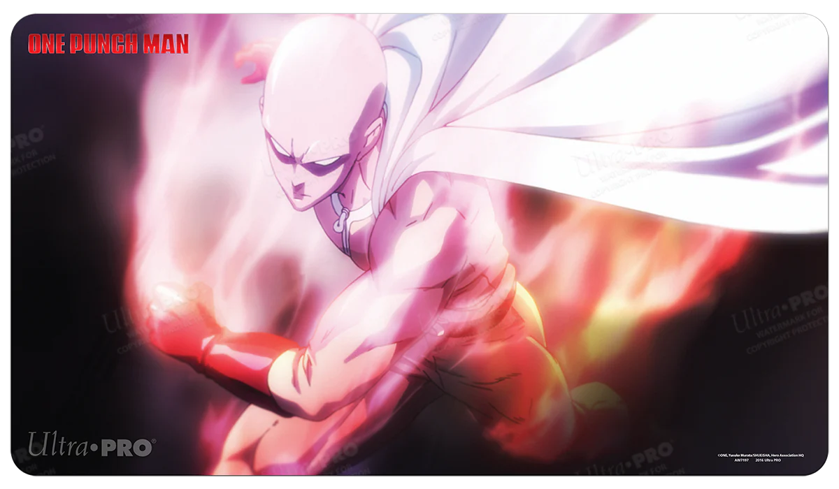 Saitama Serious Mode Standard Gaming Playmat Mousepad for One-Punch Man