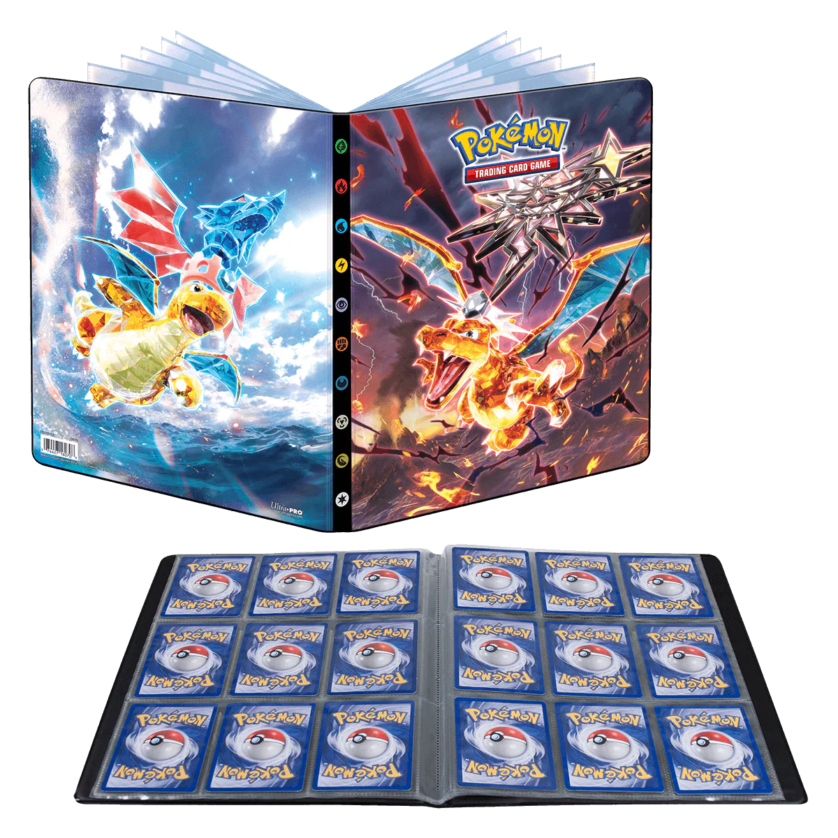 Scarlet and Violet Charizard and Dragonite 9-Pocket Portfolio for Pokémon - Image 2