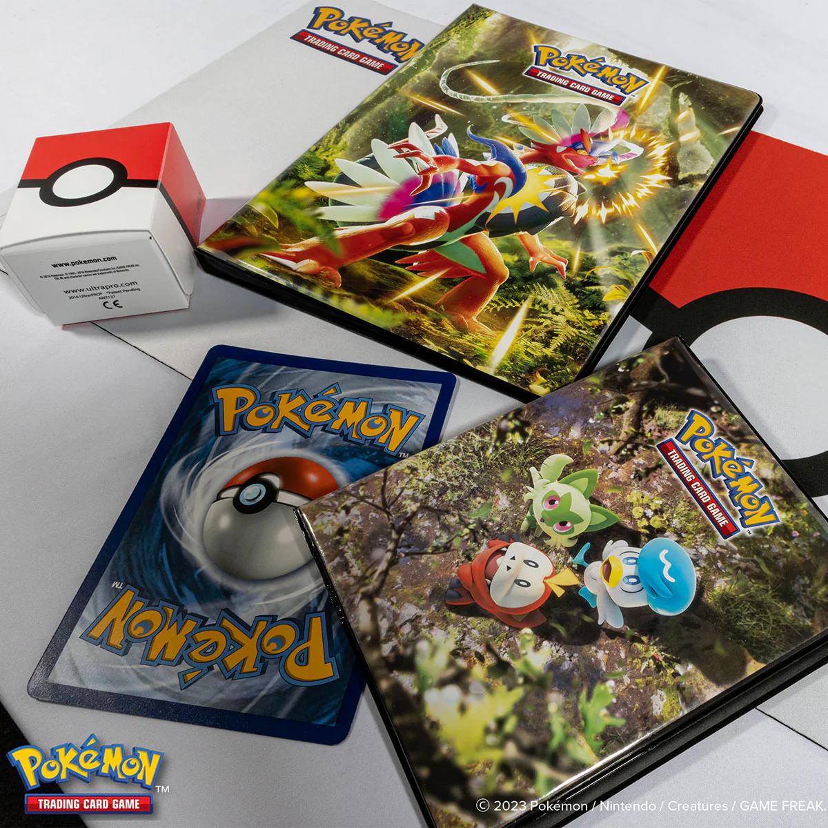 Scarlet and Violet Koraidon and Miraidon 9-Pocket Portfolio for Pokémon - Image 3