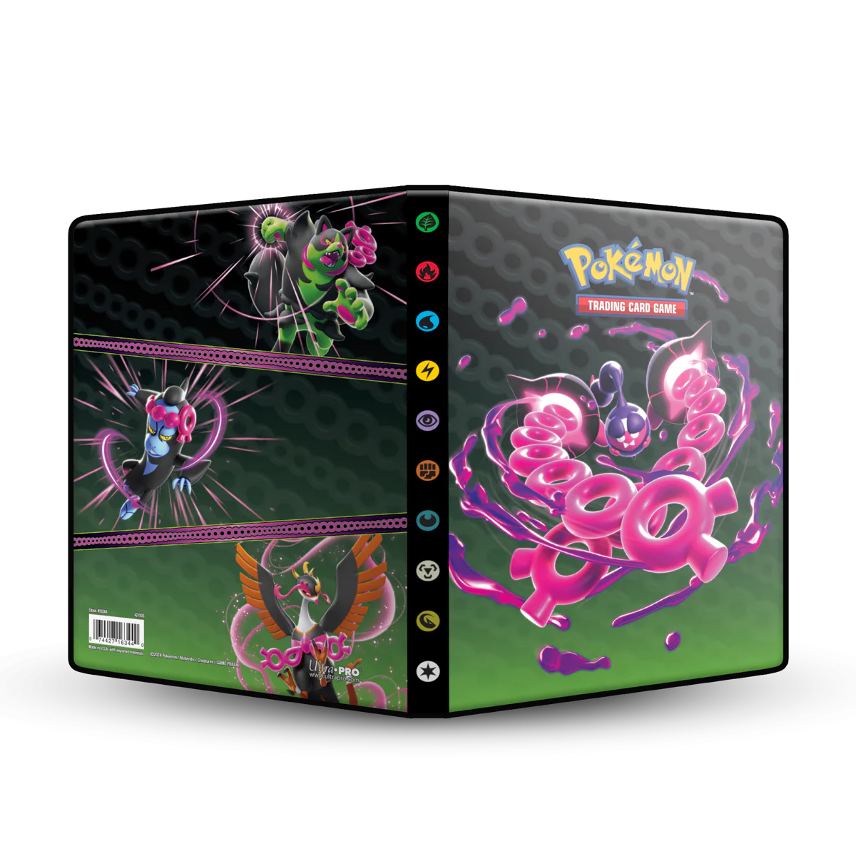 Scarlet and Violet Shrouded Fable 4-Pocket Portfolio for Pokémon