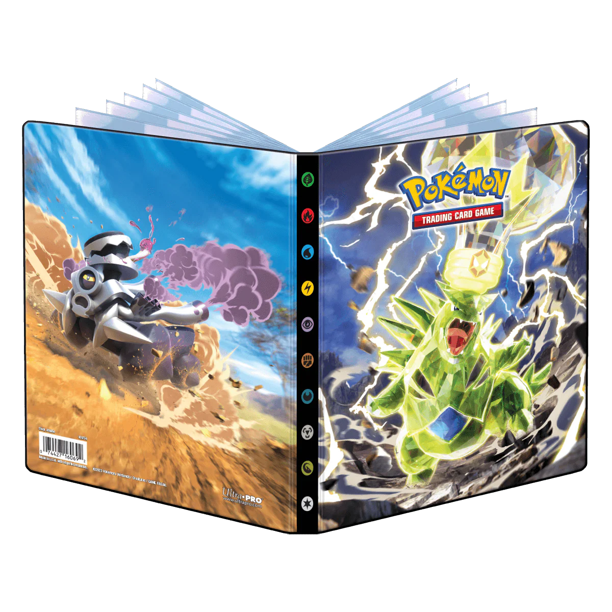 Scarlet and Violet Tyranitar and Revavroom 4-Pocket Portfolio for Pokémon