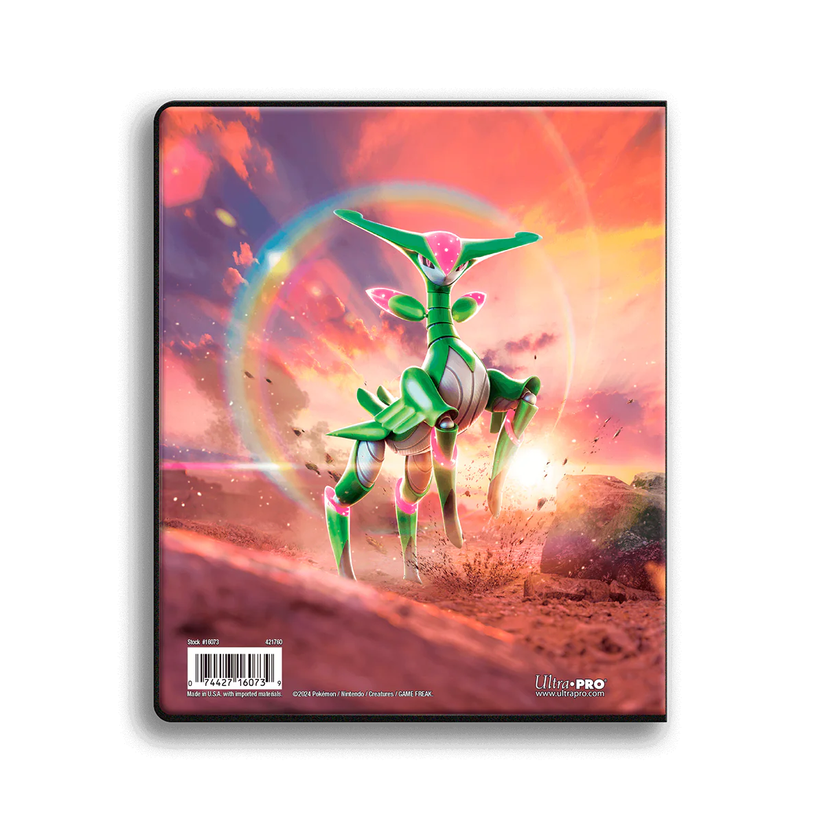 Scarlet and Violet Walking Wake and Iron Leaves 9-Pocket Portfolio for Pokémon - Image 3