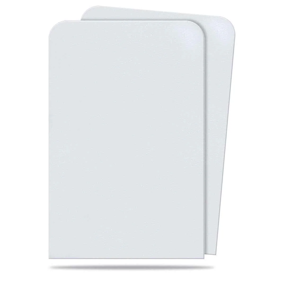 Semi-Rigid White Card Deck Dividers Pack (10ct) - Image 2