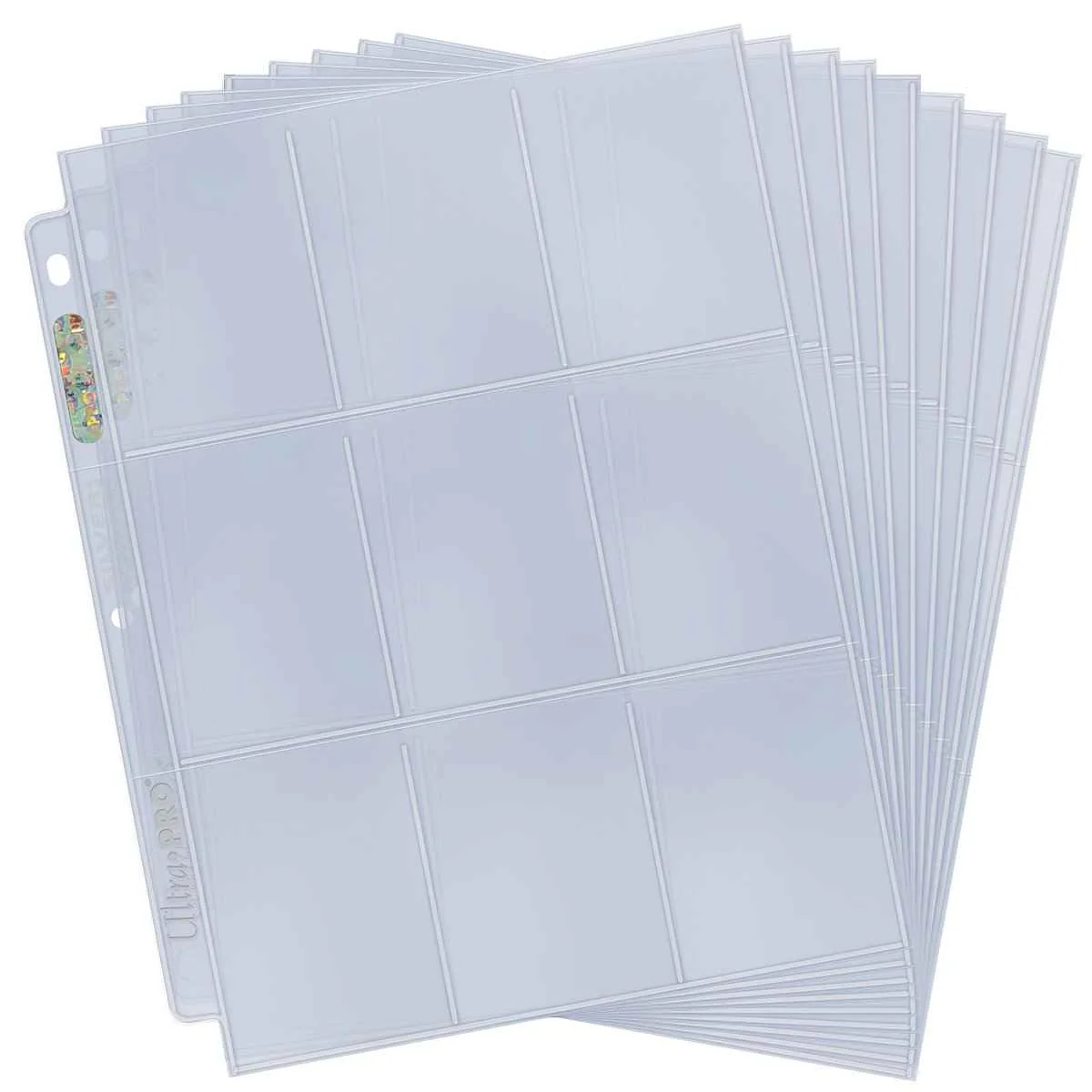Silver Series 9-Pocket Refill Pages for Standard Size Cards - Image 3