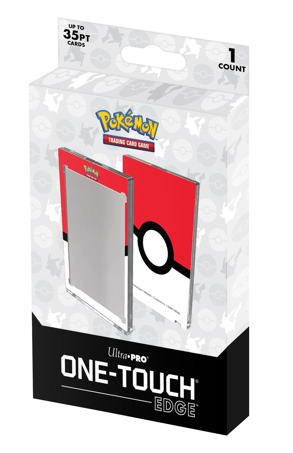 Single 35pt ONE-TOUCH® Edge - Poké Ball Printed Magnetic Card Holder for Pokémon - Image 2